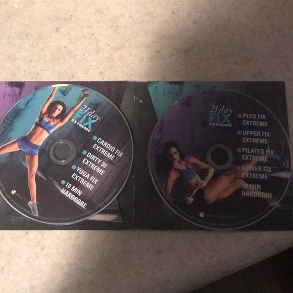 21 Day Fix Extreme DVD’s - Picture 2 of 2